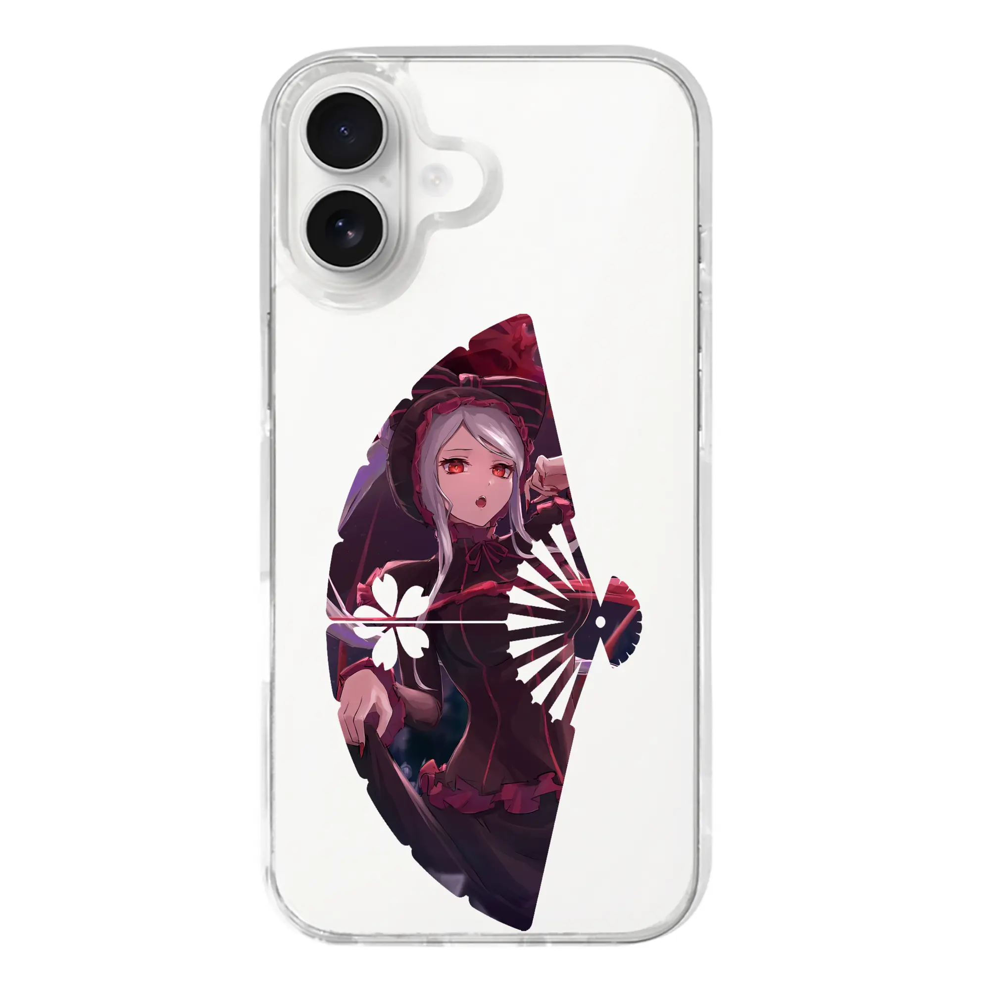 オーバーロード グッズ シャルティア・ブラッドフォールン - iPhone 17シリーズ 透明スマホケース – 薄型・耐衝撃・精密フィット保護カバー